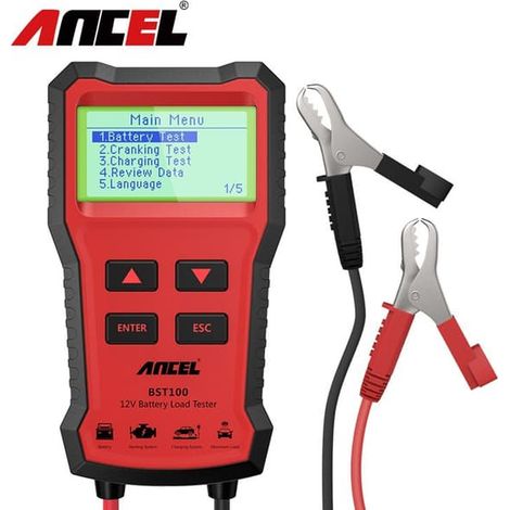 Testeur de batterie de voiture Ancel BST100 12V 220Ah - Analyseur de charge (1/5)