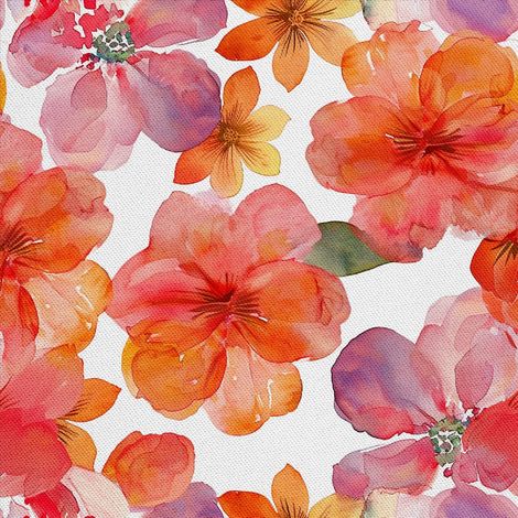 Tela decorativa para exteriores Oxford - Motivo floral I DX5591 (1/5)