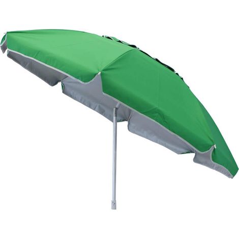 180 cm runder Strandschirm mit Stahlstange und Greeney Polyester Tuch