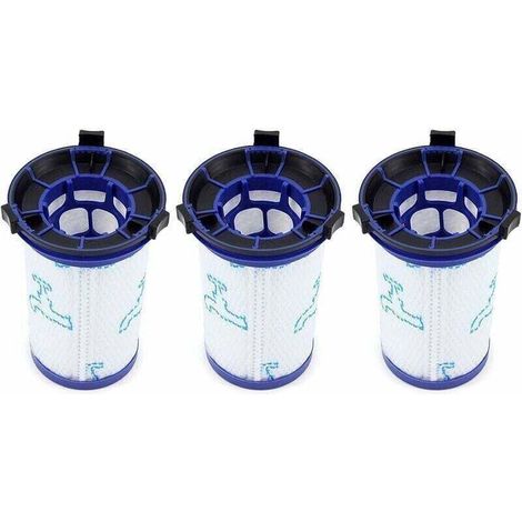 Lot de 3 Filtre de remplacement pour Rowenta Air Force 360 / X-Pert Essential 260 Aspirateur sans fil RH9037 RH9038 RH9039 RH9051 RH9057 RH9079 RH9081 RH9086 (Alternative au ZR009001) (1/4)
