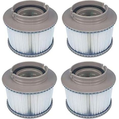 Set di 4 filtri di ricambio per spa MSPA FD2089, pompa a cartuccia filtro per tutte le spa MSPA attuali (1/4)