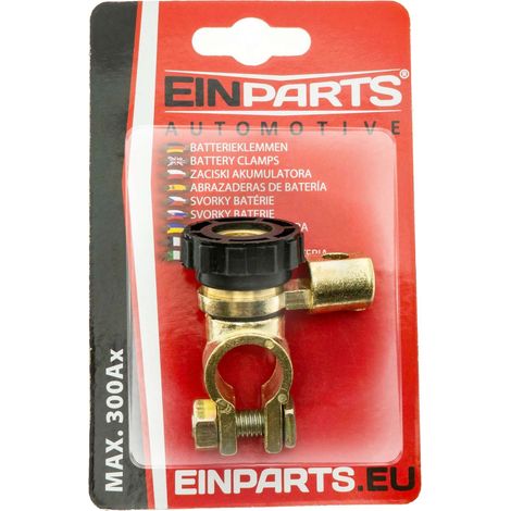 Batterieklemme, abgewinkelt, Zink, Kupfer, 12/24 V, 300 A, 1 Stück EPBC06 (1/5)