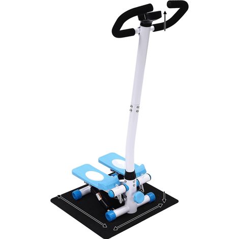 Stepper de fitness, hauteur réglable, supporte une capacité de poids de 150 kg (1/2)