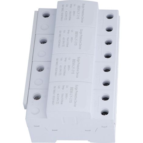Parafoudre modulaire 4P 15KA SPD niveau 1 protection habitation 220V/385V BEMLYI15 (1/5)