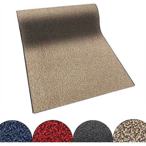 Tapis extérieur, Tapis antidérapant très absorbant SKY moutarde-noir 60 x 180 cm (1/5)