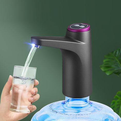Distributeur d'eau électrique alimenté par USB avec bouton intégré et pompe à eau automatique intelligente (1/5)