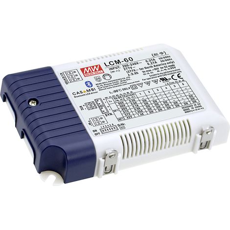 MEAN WELL LCM-60DA2 LED-Treiber 60.3 W 1.4 A 2 - 90 V 1 St.