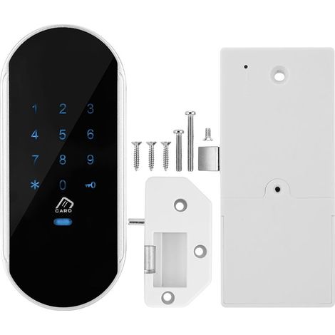 Serrure électronique intelligente à code par mot de passe, à induction, pour sauna, salle de sport, vestiaire, armoire. (1/5)