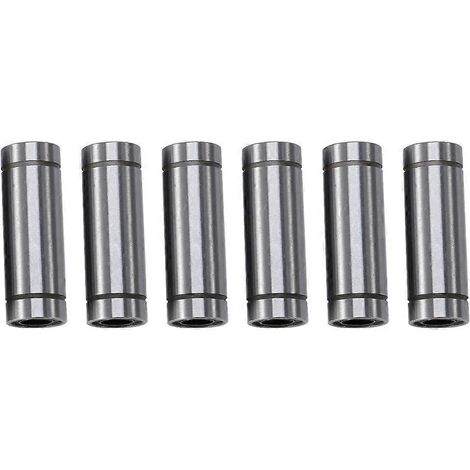 Roulement à billes long LM8LUU pour mouvement linéaire sur tiges de 8 mm, imprimantes 3D, pièces CNC