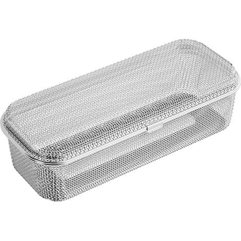 Panier de nettoyage en acier inoxydable pour couverts - Passe au lave-vaisselle - Organiseur d'ustensiles de cuisine multifonction (1/4)