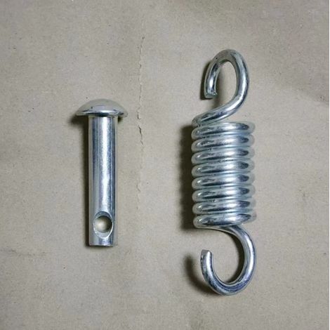 Juego de ganchos resistentes JSSEVN-1 para colgar sillas, hamacas y columpios de porche, φ16 x 70 clavijas φ6,5 x φ34 x 130 mm (1/5)