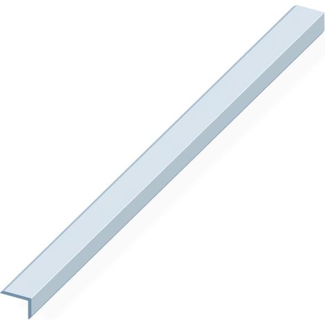 Vormann Alu-Profil Kantenschutz 19,6x8,6x1,6 silber elox. 2000 mm lang