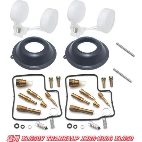 Kit de réparation de carburateur pour XL650V TRANSALP 1988-2006 XL650