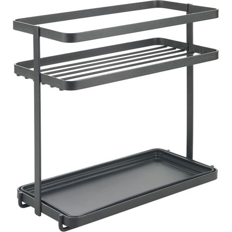 Metaltex Gewürzregal Tokyo Lava matt schwarz 352910000 (1/3)