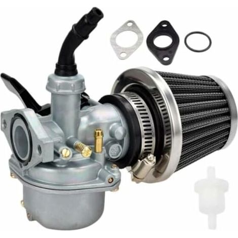 YMYNY PZ19 Vergaser für 50 cc, 70 cc, 80 cc, 90 cc, 110 cc, 125 cc, ATV, Dirt Pit Bike, Taotao, Honda CRF von Chinese Quad, 4-Takt, ATV, Go Kart, Pit Dirt Bike (1/4)