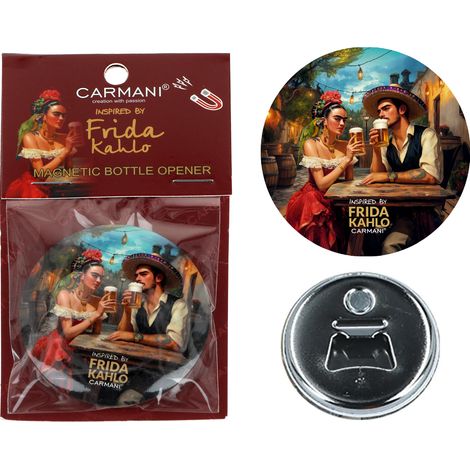 Flaschenöffner mit Magnet Frida Kahlo Küchenhelfer Geschenk ZUHAUSE (1/4)