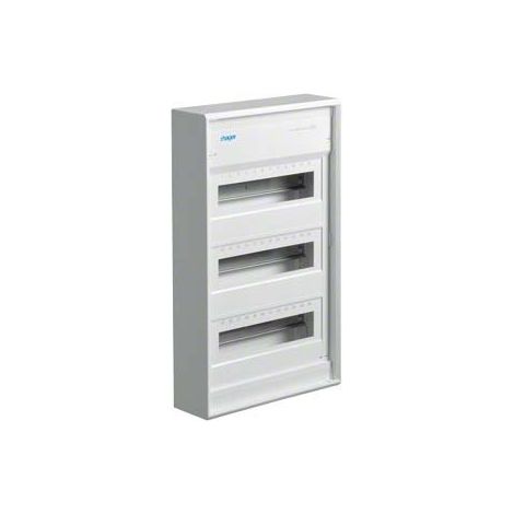ARMOIRE DE DISTRIBUTION EN SAILLIE 3 RANGÉES HAGER VA36CN (1/3)