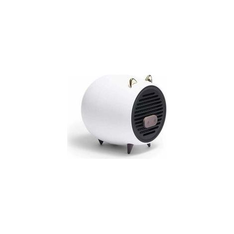 Radiateur Soufflant Électrique, USB Mini Radiateur Soufflant, Chauffage dappoint Portable Ventilateur De Radiateur Électrique En Céramique Personnel for Bureau D'étude À Domicile (1/5)