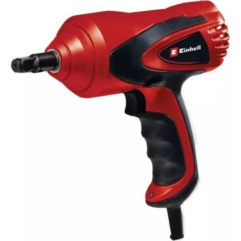 Einhell 2048312 CC-HS 12-1 Avvitatore a Impulsi per Auto 12V 350 Nm attacco 1-2'' con bussole e custodia colore Nero Rosso (1/5)