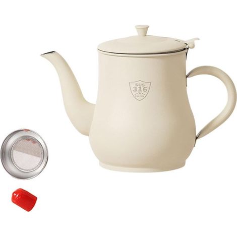 Pot À Huile - Filtre À Mailles Fines - Acier Inoxydable - Pour Cuisine Maison Et Professionnelle - 1,7 L (1/5)