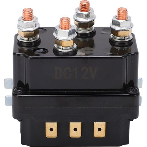 Relay of winch 250Has integrated waterproof in brass ABS electric for vehicle all-terrain 12V (1/5)