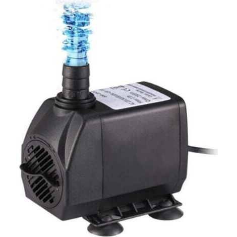 Pompe submersible multifonction 1500 L/h pour aquarium, fontaine ou bassin – silencieuse, étanche et facile à installer (1/5)