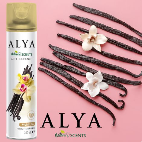 Spray deodorante per ambienti Alya alla vaniglia 300 ml (1/5)