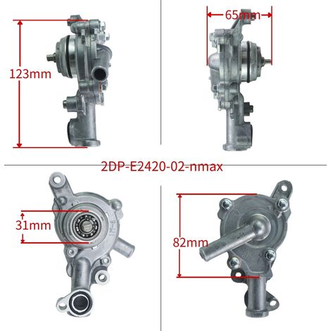 2DP-E2420-02 ist kompatibel mit Yamaha Aerox 155 V1 NMAX und N-MAX 155 V1. (1/4)