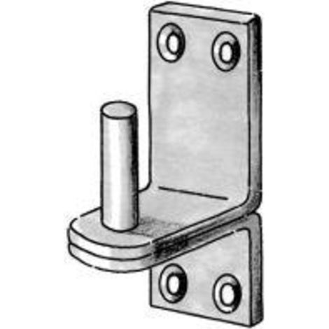 Gond DII D16 mm feuerGalv./ (Par 10) (1/2)