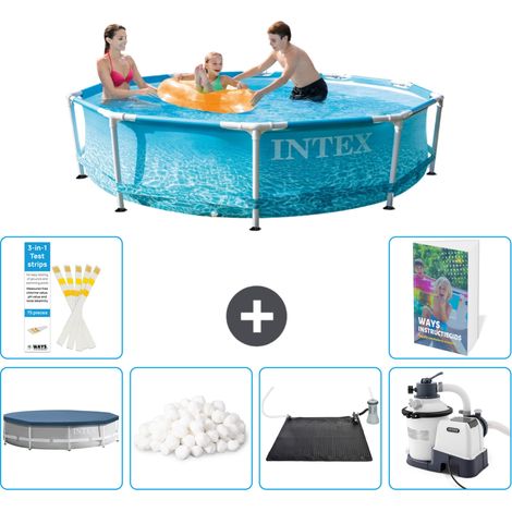 Frame Pool Rund - 305x76 cm - 7-teilig S12