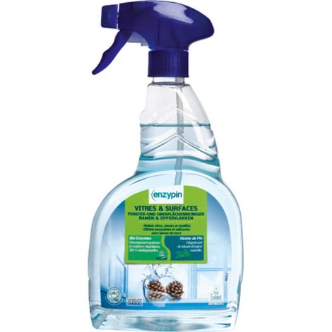 pulitore Enzypin per finestre e superfici in vetro 750ml