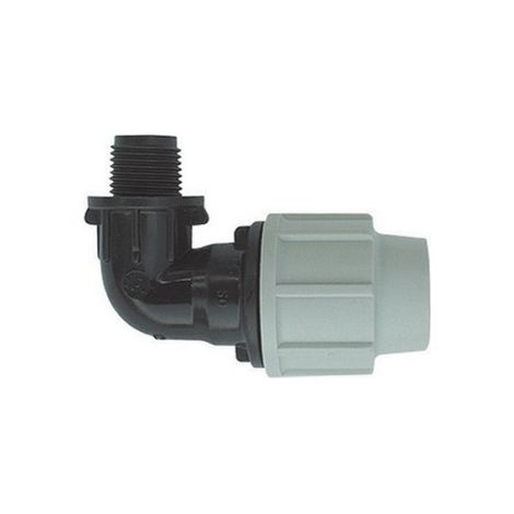 GOMITO A 90° MASCHIO PLASSON 1" x 32