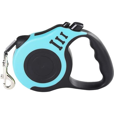 Laisse rétractable for Chien de 3mètres, adaptée aux Petits et Grands Chiens, idéale for la randonnée et Les promenades (1 pièce) (1/5)