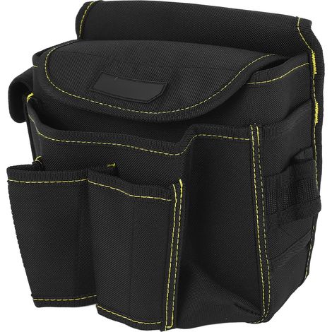 Werkzeuggürteltasche, dick verdickt, strapazierfähig, mit mehreren Fächern, Polyester-EVA-Material, Elektriker-Werkzeugtasche für Wartungsarbeiten (1/5)