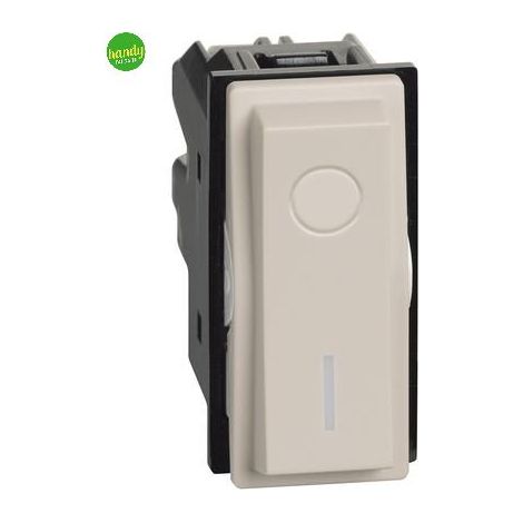 Interruttore bipolare Bticino Living Now 2p 16 a 230 v sabbia