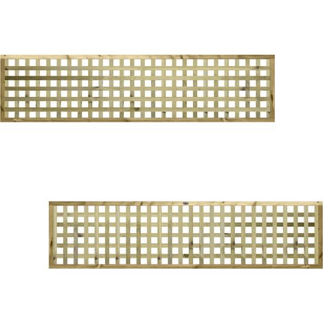 Premier 6ft x 1.5ft URBAN Square Trellis Panel (1/5)