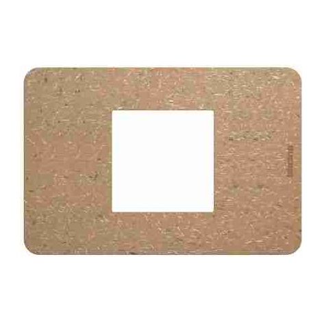 BTIJA4819BB Placca MatixGO 2 moduli centrati