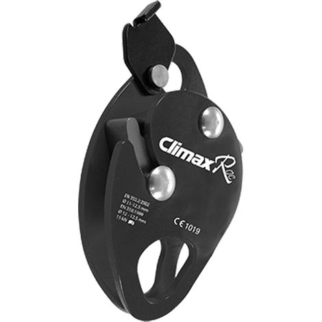 Dispositif anti-chute avec système d'auto-emploi à appliquer au Climax Roc Funes