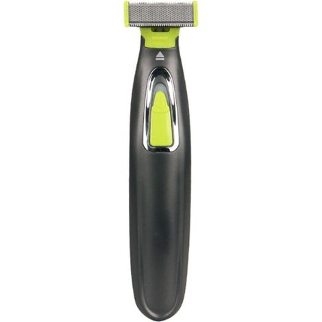 Trimmer de barbe électrique USB Chargement à faible bruit dents doubles de dents à double face hommes Men de réduction outil pour les voyages à domicile (1/5)