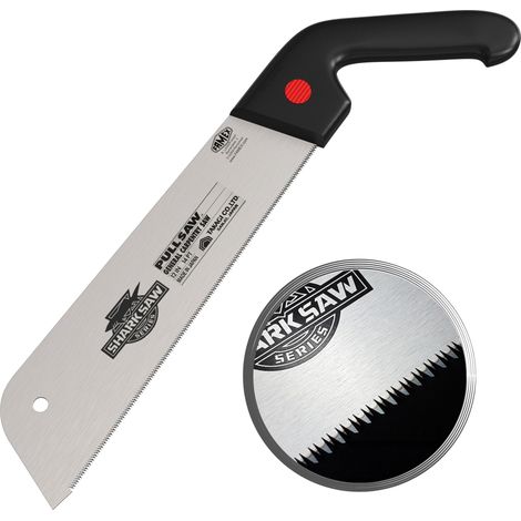 Scie japonaise 300 mm 14 TPI pour bois dur – Lame en acier au carbone – Coupe précise sans éclat – 5505 – Famex (1/5)