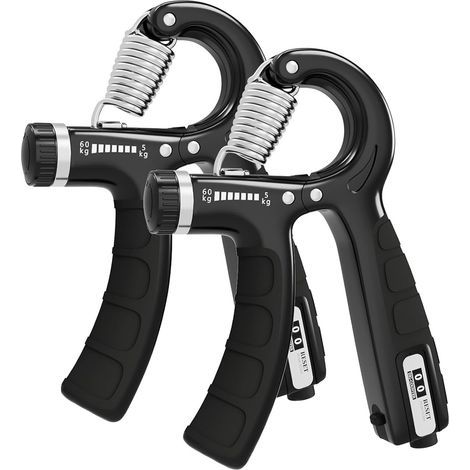 Handtrainer, Unterarmtrainer-Set, Griff 5-60 kg, Hand- und Unterarmtrainer, Greifkrafttrainer (1/5)