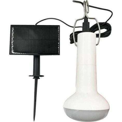 Pollaio solare sospeso con luce LED solare per campeggio, escursionismo, pollaio, capannone (1/5)