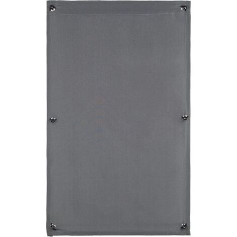 Saugnapf-Rollo, Sonnen- und Wärmeschutz, Dachfenster, 57x100 cm, tragbar, grau, Polyester, 57x100 cm