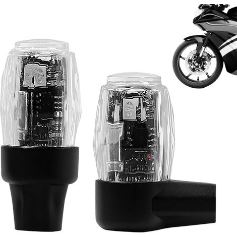 CCYKXA LED Rim Lights - LED Tire Lights, LED Wheel Lights Bicycle Tire Lights with Vibration and Optical Detection, LED Flashing Wheel Light for Truck SUV Van (1/5)