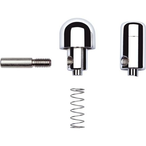 Knopf Thermostatgriff brushed nickel (1/2)