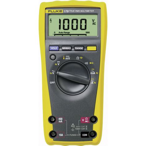 Fluke 179 Hand-Multimeter kalibriert (ISO) digital CAT III 1000 V, CAT IV 600 V Anzeige (Counts): 6
