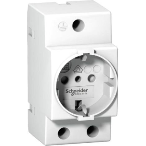 Presa Ipc 2P+T 16A 250Vca Italiana Bivalente ( Schneider Cod. A9A15303 )