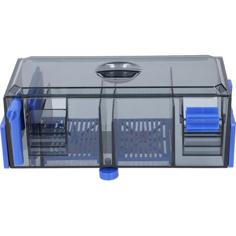 Filtre d'aquarium à filtration goutte à goutte, débit d'eau réglable, facile d'entretien, filtre suspendu pour aquarium à tortues. (1/5)