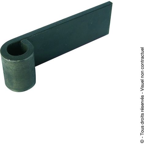 Nœud à souder T4 acier brut diamètre 20 mm section 50 x 8 mm longueur 53 mm - TORBEL INDUSTRIE