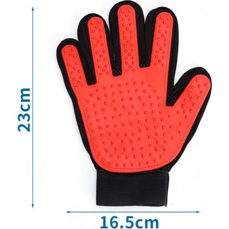 Gant de massage et de toilettage en silicone pour chiens et chats